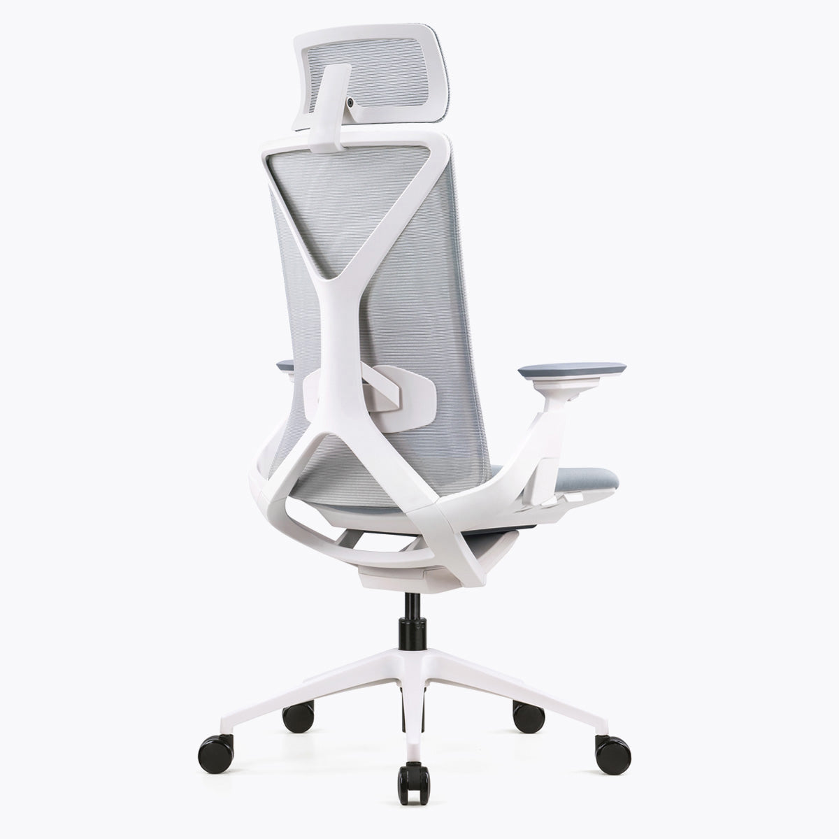 Knead KC01 ergonomic office chair with headrest#color_light